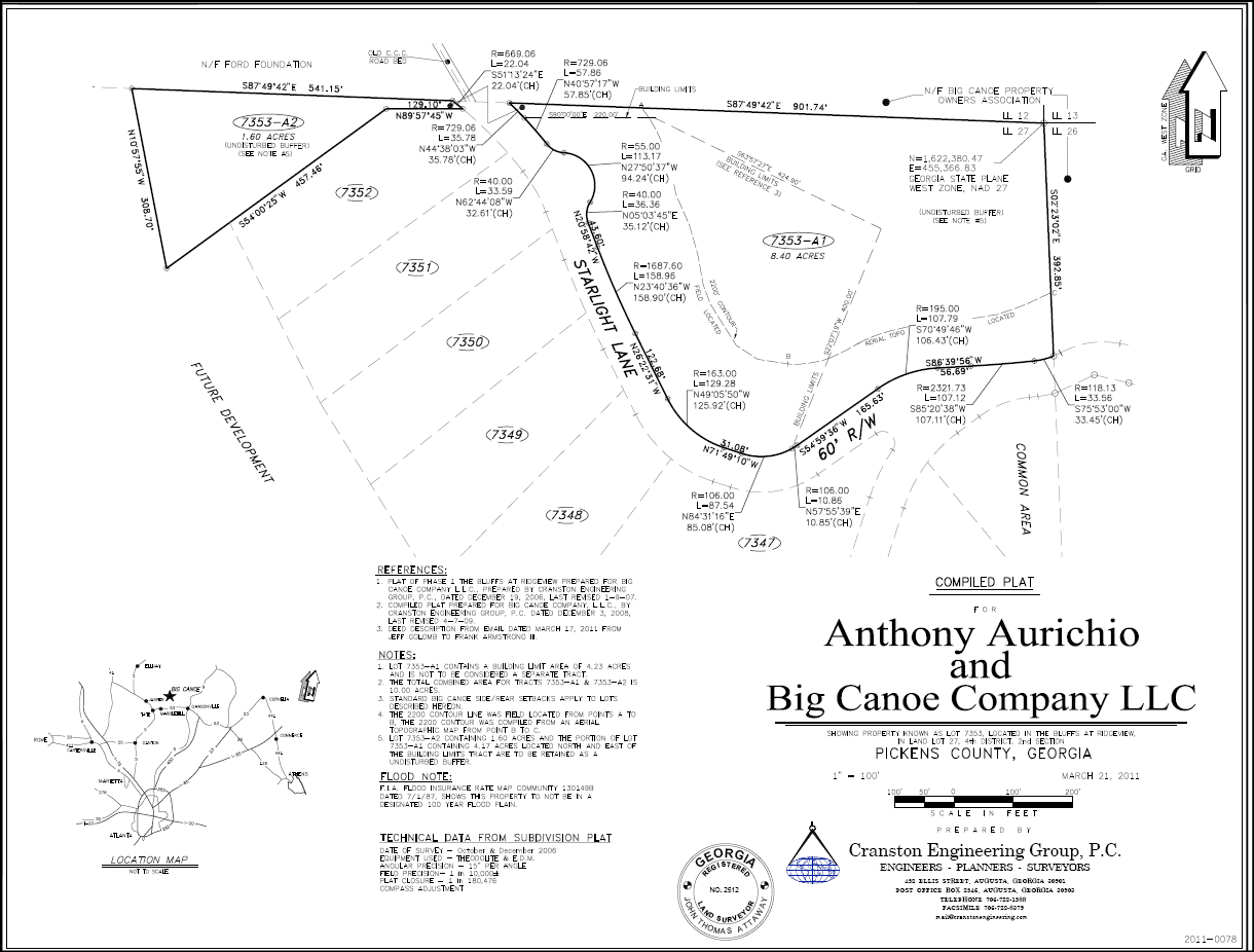 Subdivision Plats in Georgia